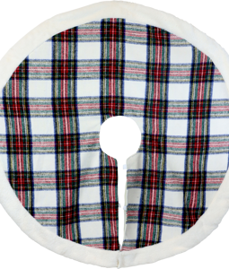 4707 CHRISTBAUMDECKE TARTAN TWIST